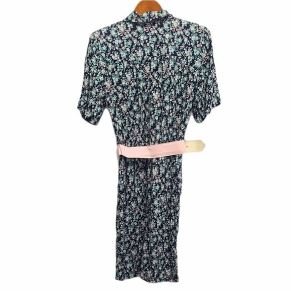 Vintageā60'sāFloralĀ MidiāDressāsizeā10P - Picture 2 of 8